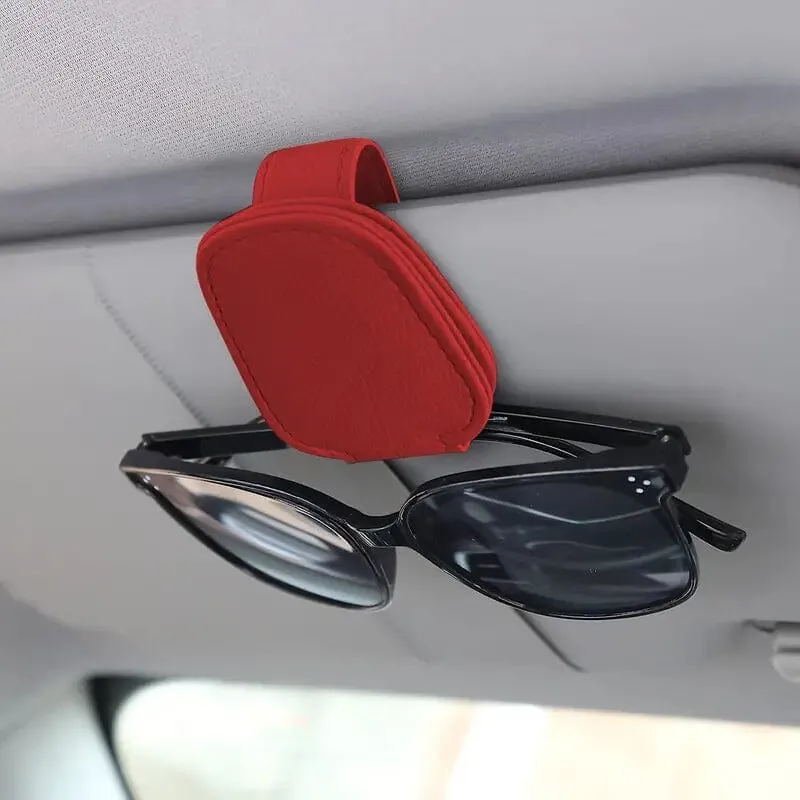 2-Pack: Sunglasses Holders for Car Visor