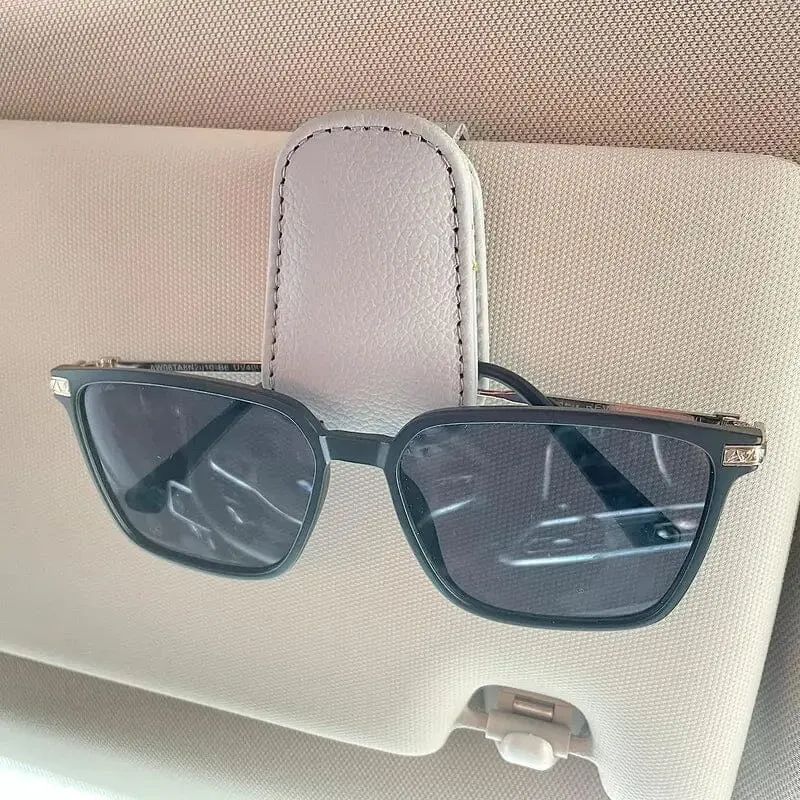 2-Pack: Sunglasses Holders for Car Visor