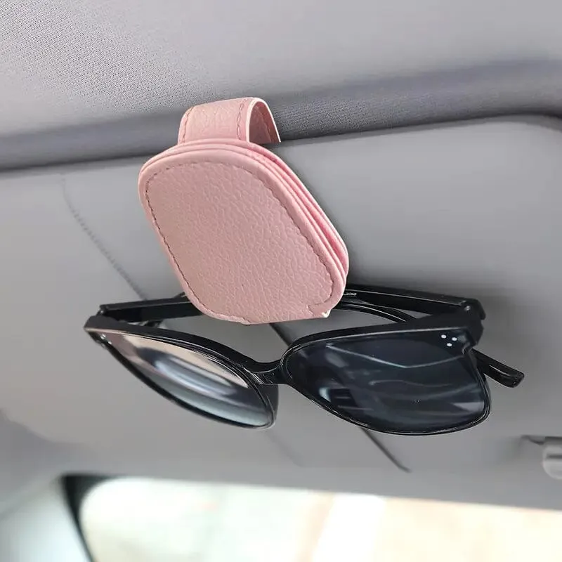 2-Pack: Sunglasses Holders for Car Visor