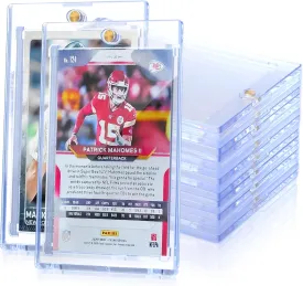 5 Pack 35PT Magnetic Card Holder for Trading Cards, One-Touch Card Case Holder for Baseball Football Sports MTG TCG Collectable Cards