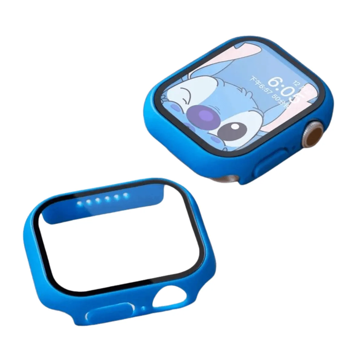 Apple Watch Case, Full Coverage Matte Hard Protector for Series 4-9 & SE, Durable Plastic Snap-On Design