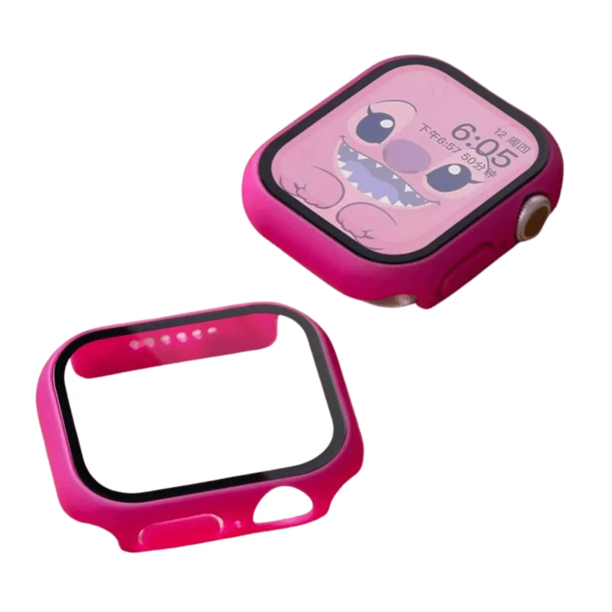 Apple Watch Case, Full Coverage Matte Hard Protector for Series 4-9 & SE, Durable Plastic Snap-On Design