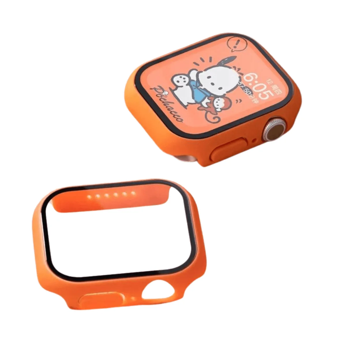 Apple Watch Case, Full Coverage Matte Hard Protector for Series 4-9 & SE, Durable Plastic Snap-On Design
