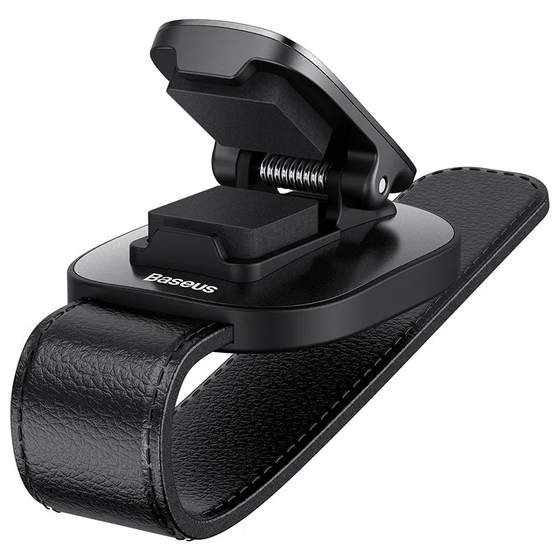 Baseus Platinum Vehicle Eyewear Clip Sunglasses Holder For Car Clamp Type ACYJN-B01