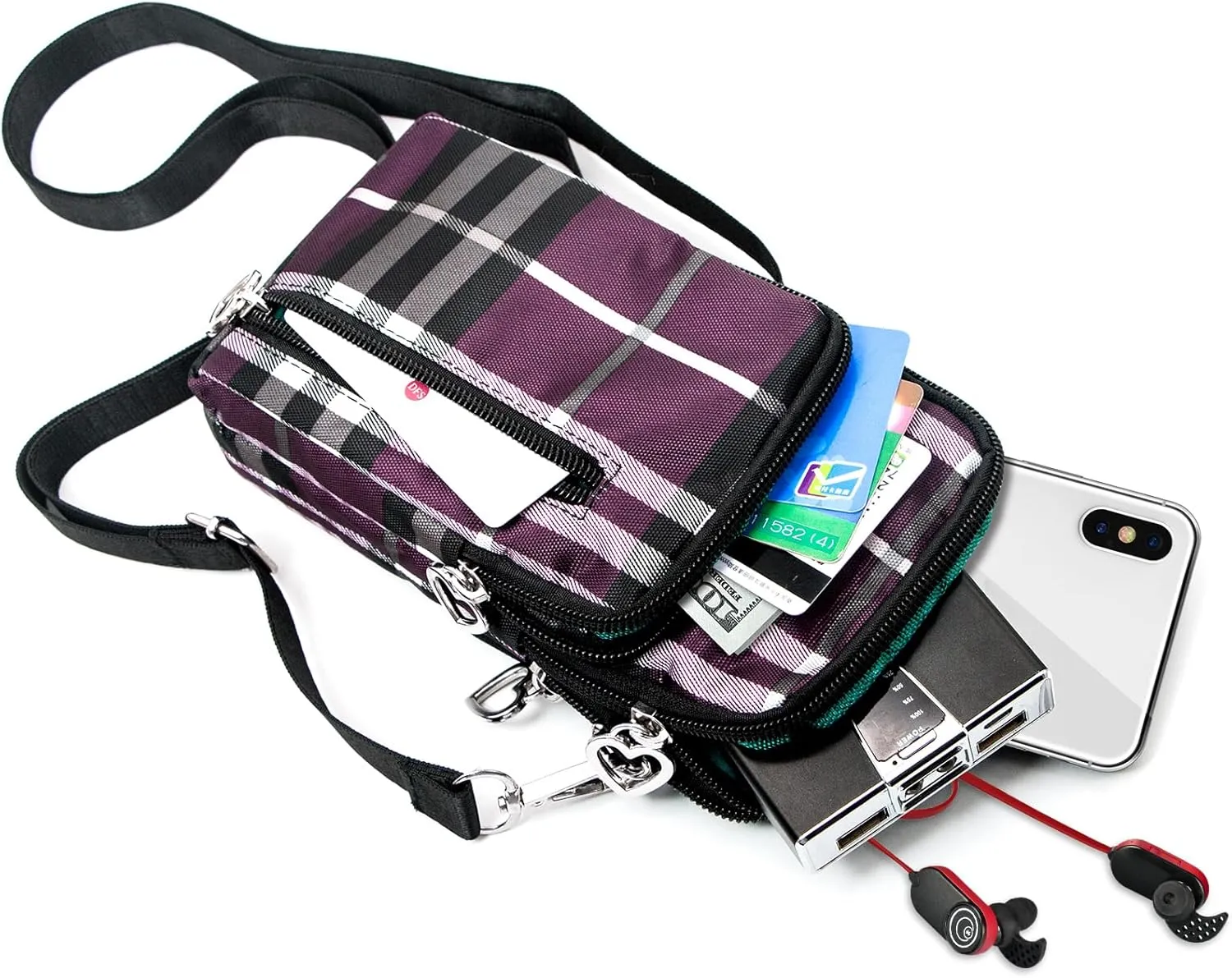 BIAOTIE Lightweight Small Crossbody bags Cell Phone Purses Travel Pouch Shoulder Bag for Women