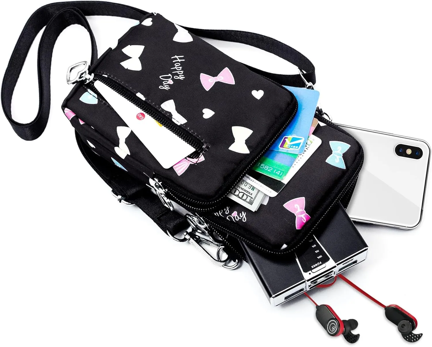 BIAOTIE Lightweight Small Crossbody bags Cell Phone Purses Travel Pouch Shoulder Bag for Women