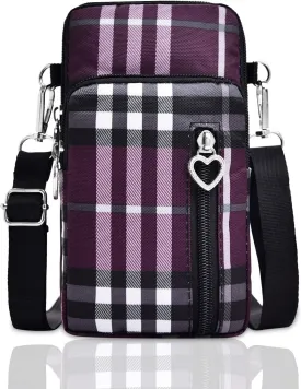 BIAOTIE Lightweight Small Crossbody bags Cell Phone Purses Travel Pouch Shoulder Bag for Women