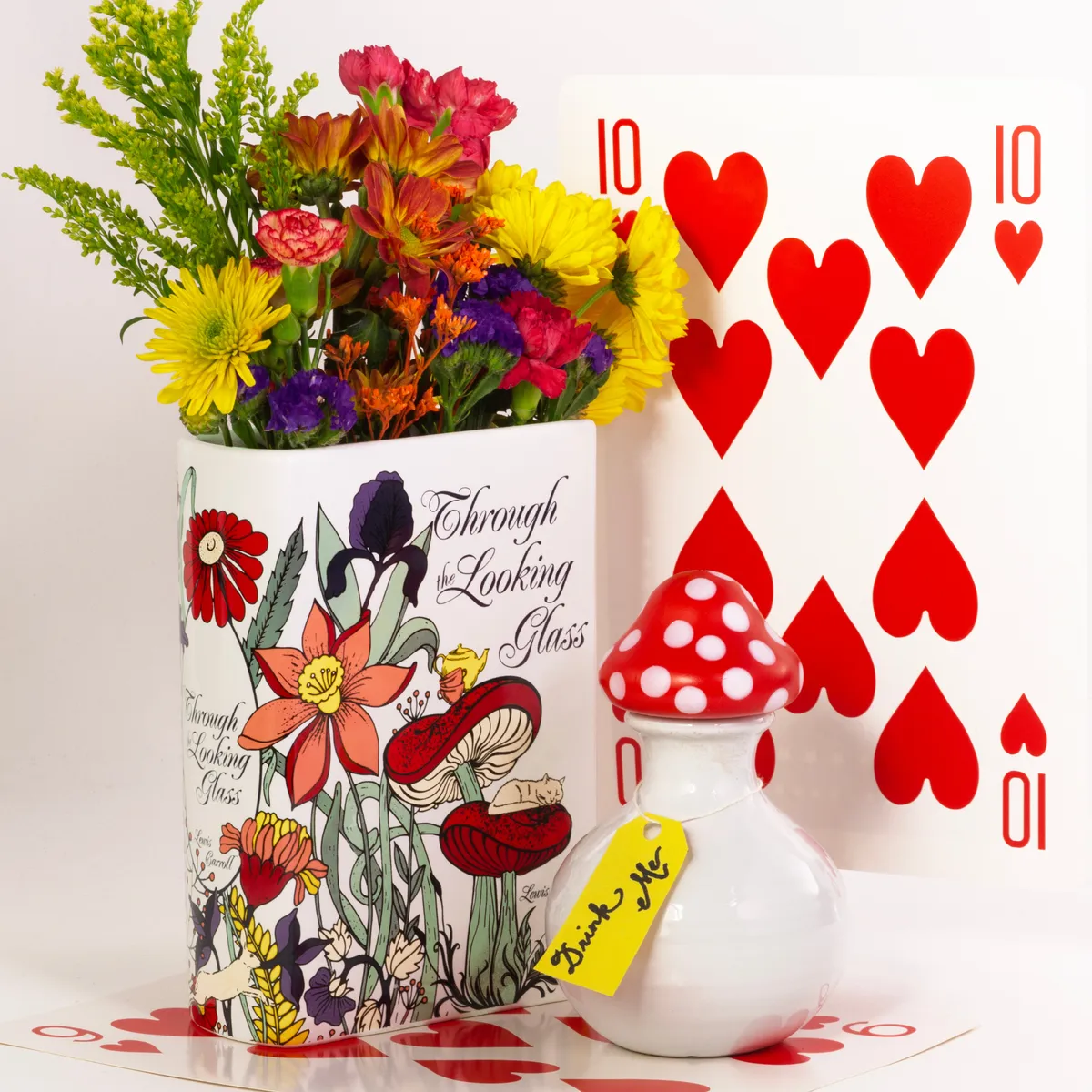 Book Vase, Through the Looking Glass