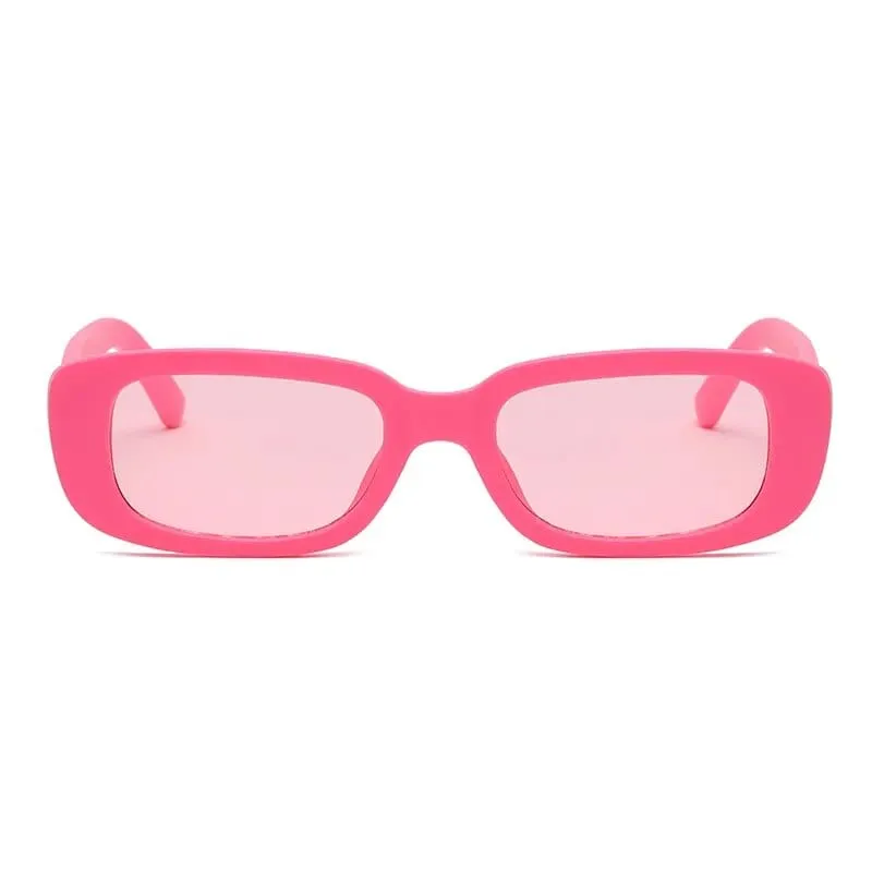Candy Color Rectangle Sun Glasses