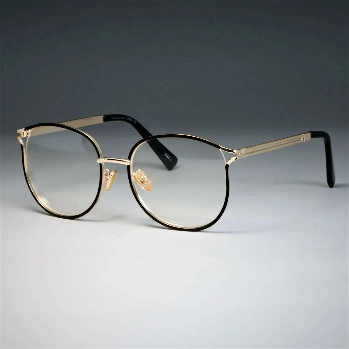 Cat Eye Glasses Metal Frames