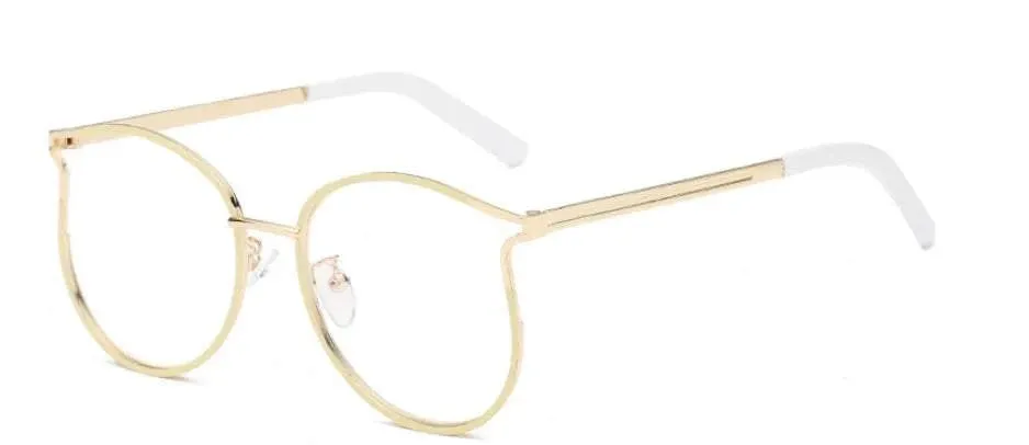 Cat Eye Glasses Metal Frames