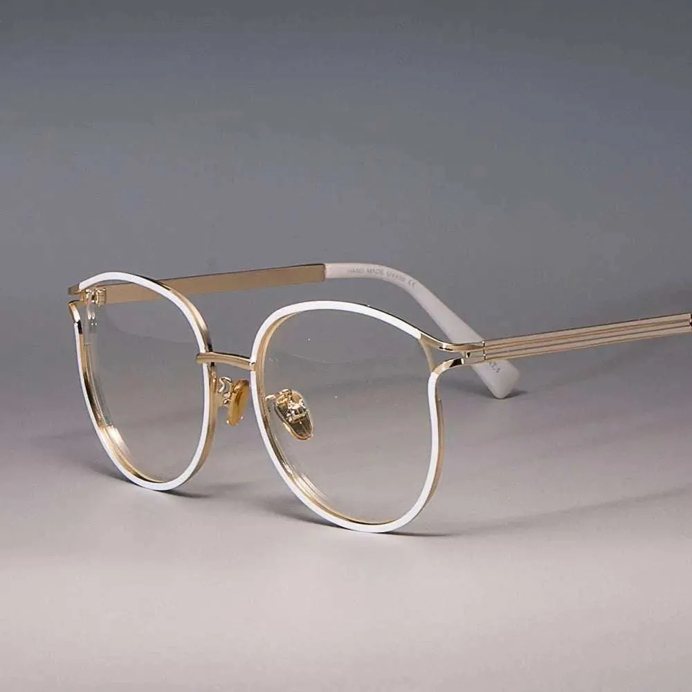 Cat Eye Glasses Metal Frames