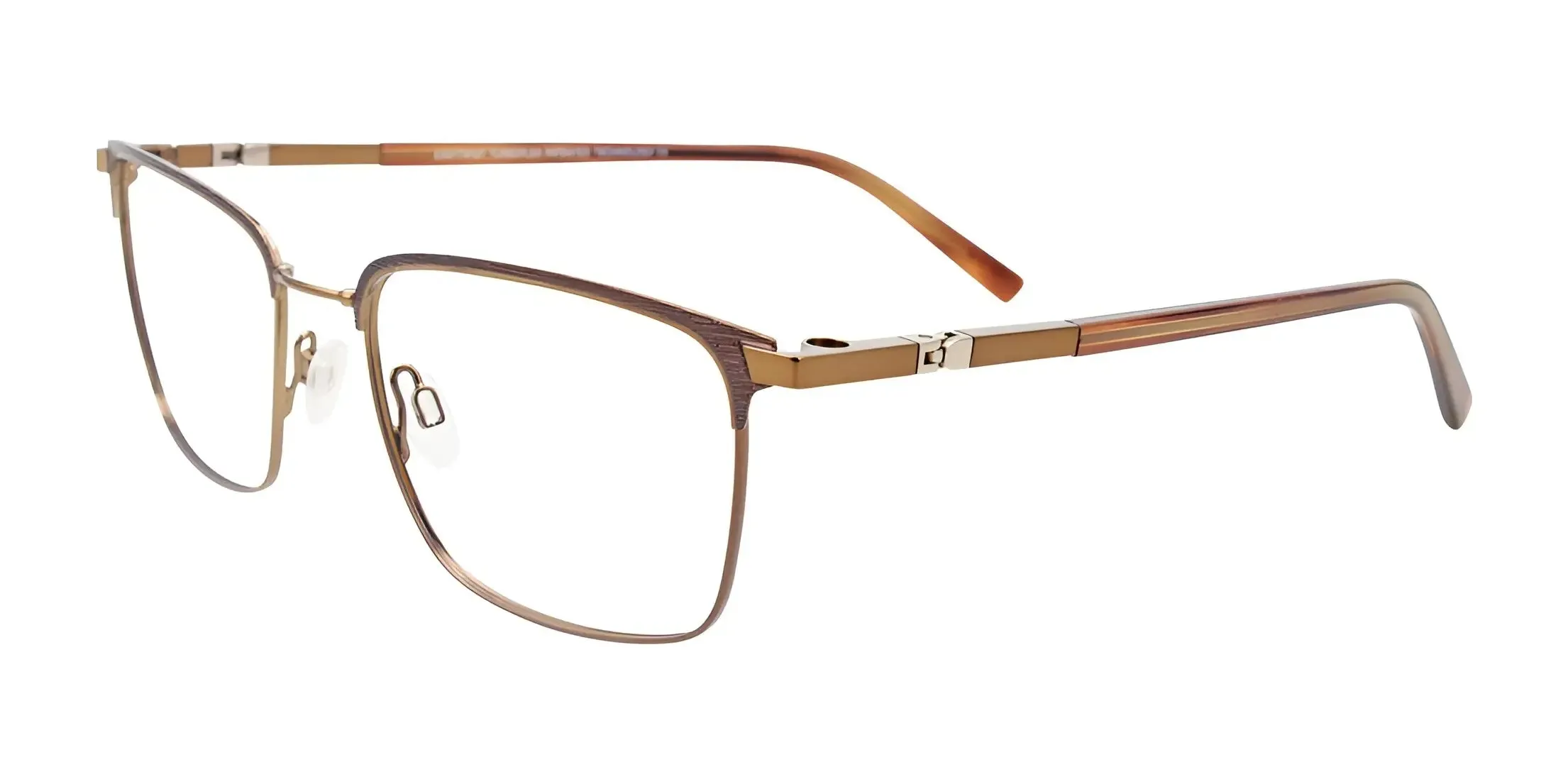 Clip & Twist CT277 Eyeglasses with Clip-on Sunglasses | Size 55