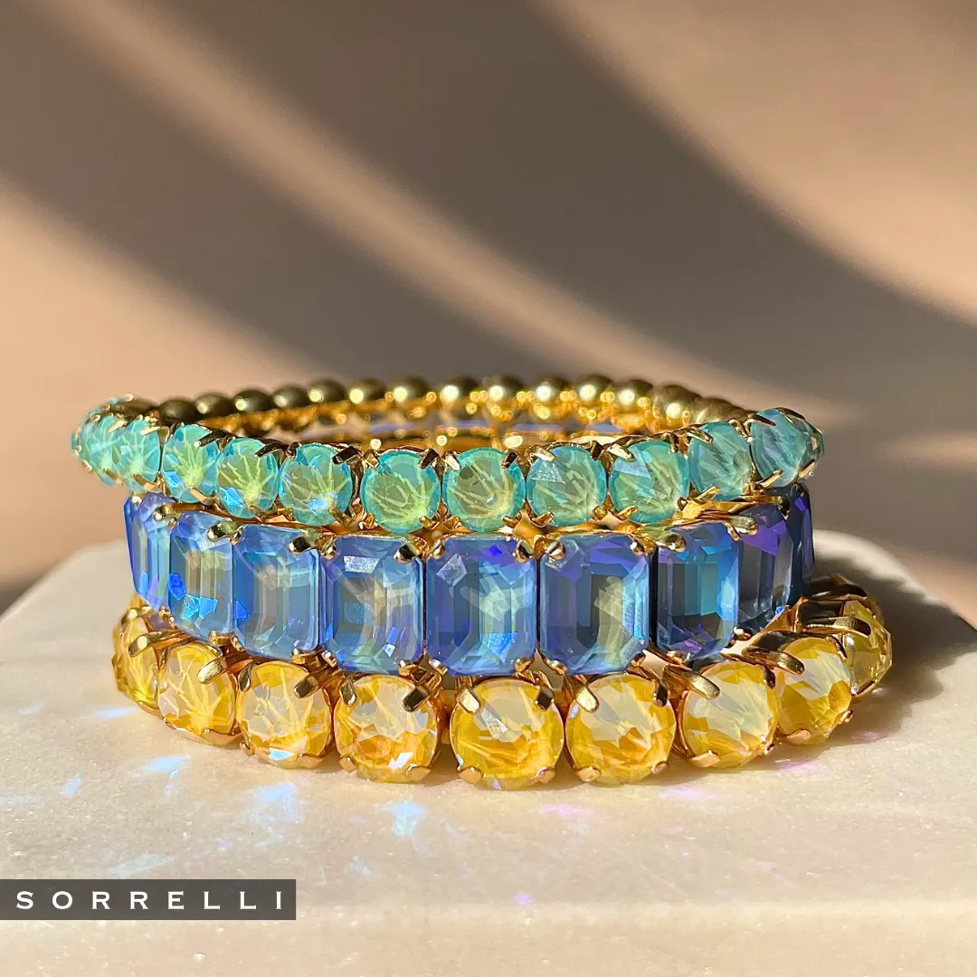 Crystal Zola Stretch Bracelet - 4BFJ40BGLTD