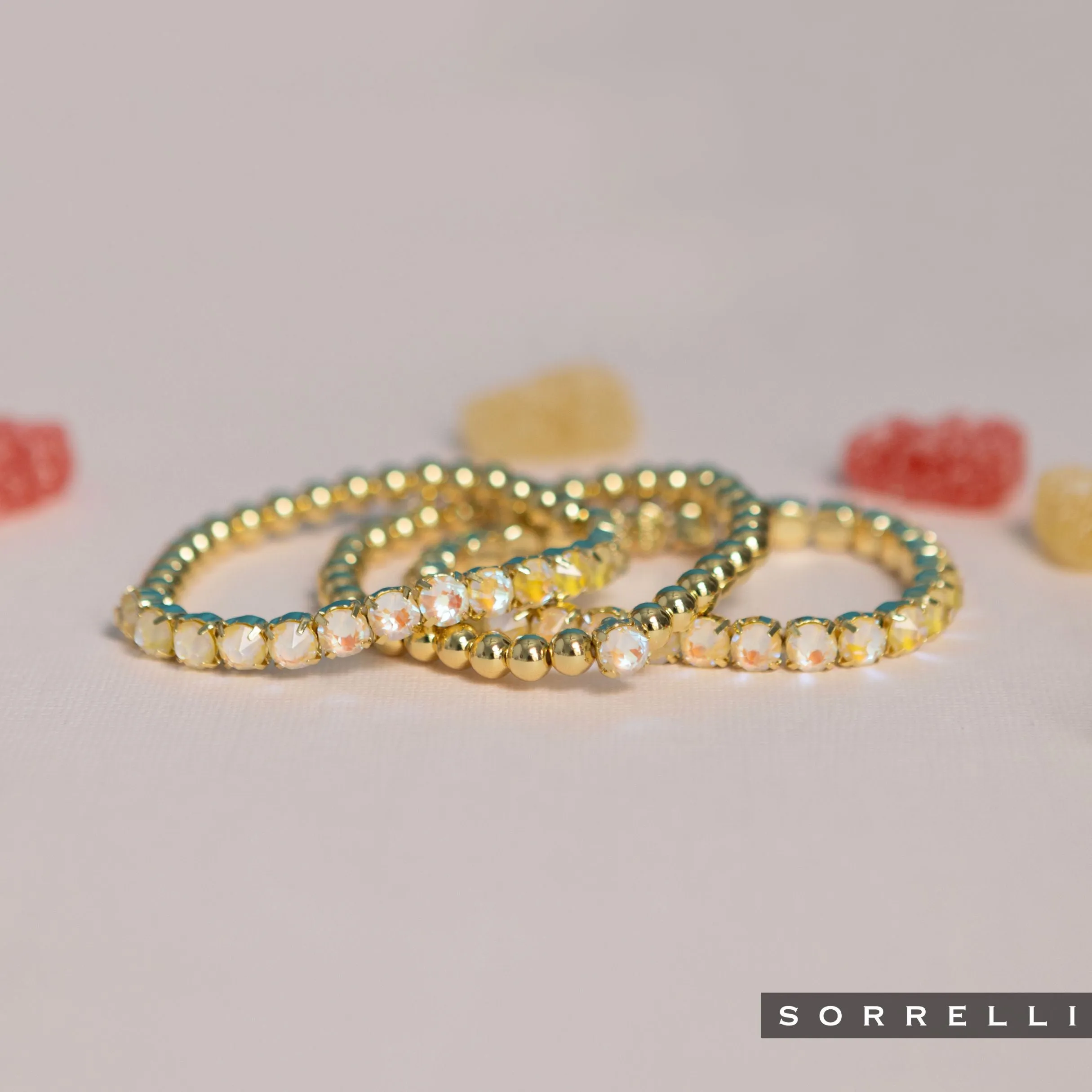 Crystal Zola Stretch Bracelet - 4BFJ40BGLTD