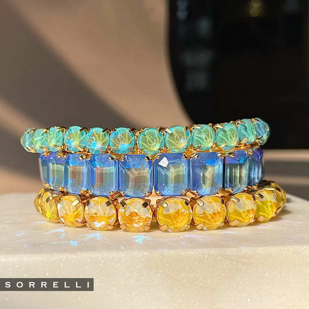 Crystal Zola Stretch Bracelet - 4BFJ40BGLTD