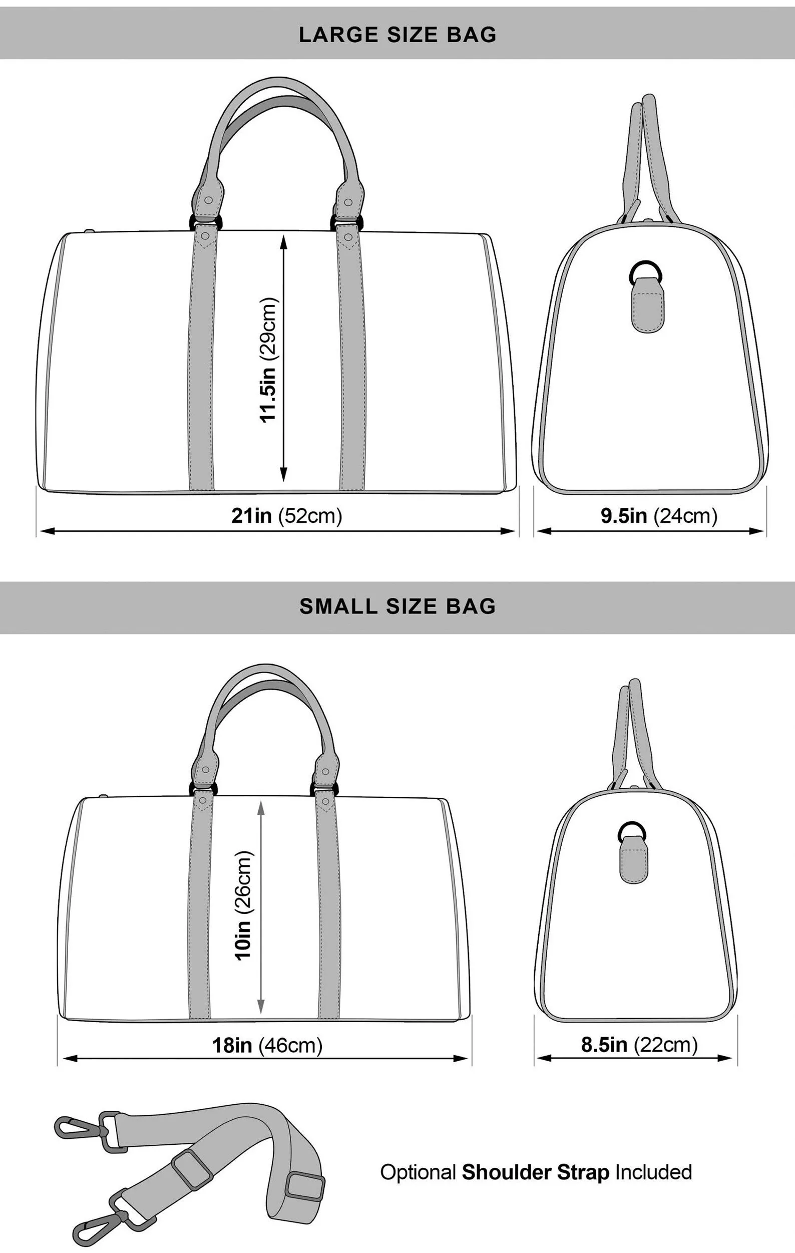 Distress Patina Women's Travel Bag