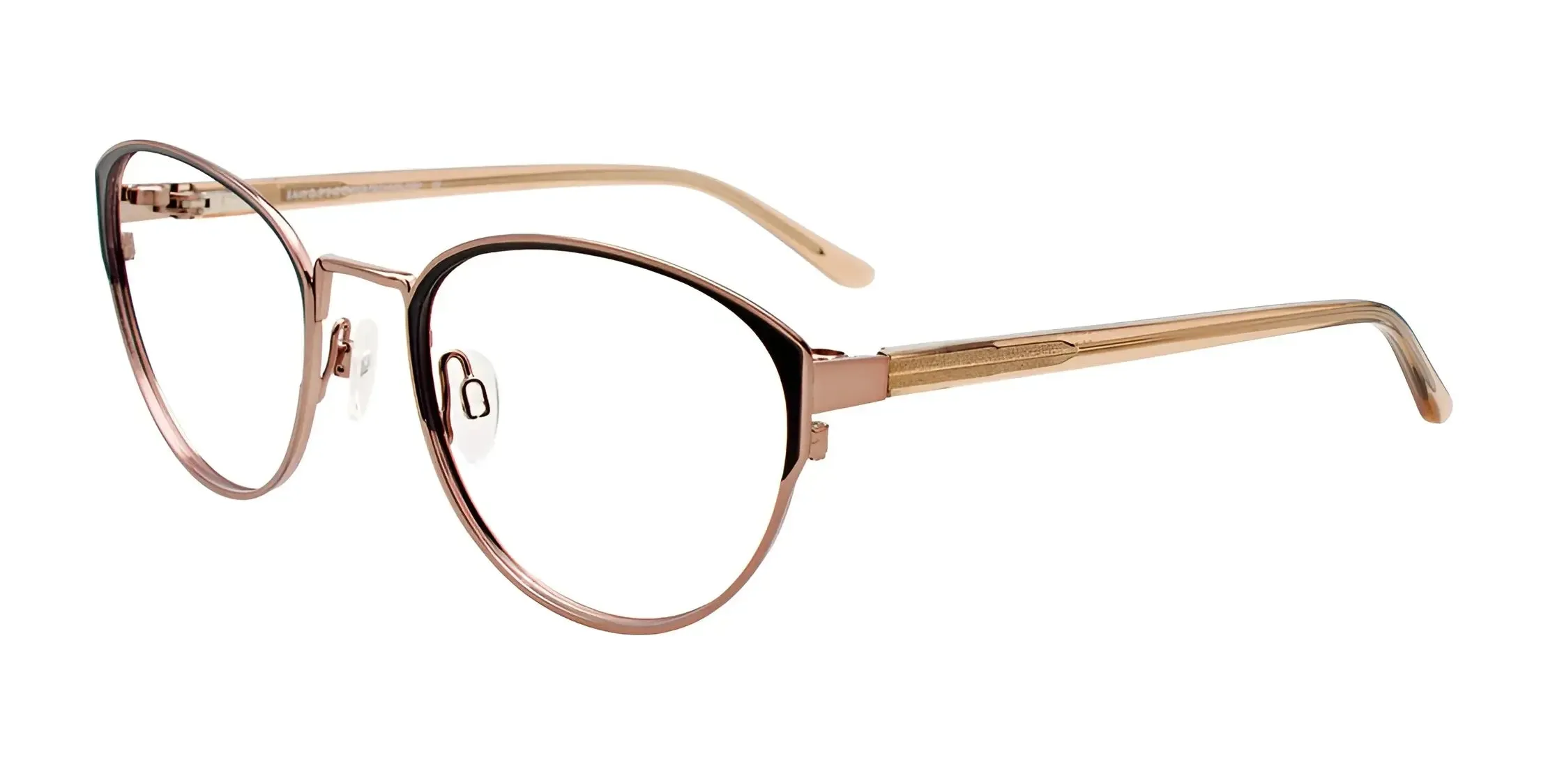EasyClip EC603 Eyeglasses with Clip-on Sunglasses | Size 55