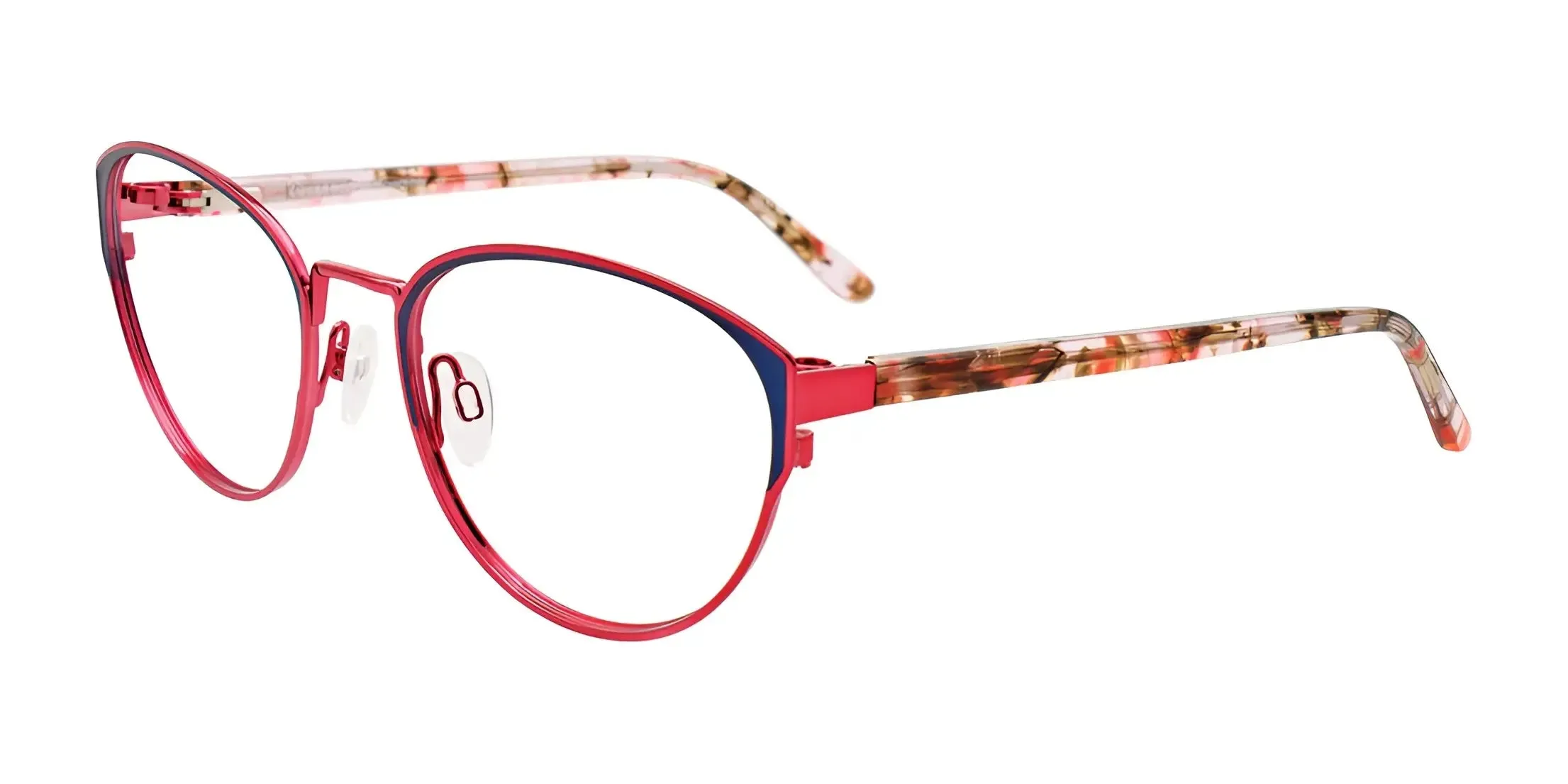 EasyClip EC603 Eyeglasses with Clip-on Sunglasses | Size 55