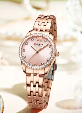 Elegant Curren Women's Stainless Steel Timepiece Model 551495