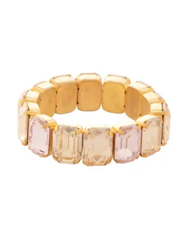 Emerald Cut Stretch Bracelet - 4BFF70MGGGO