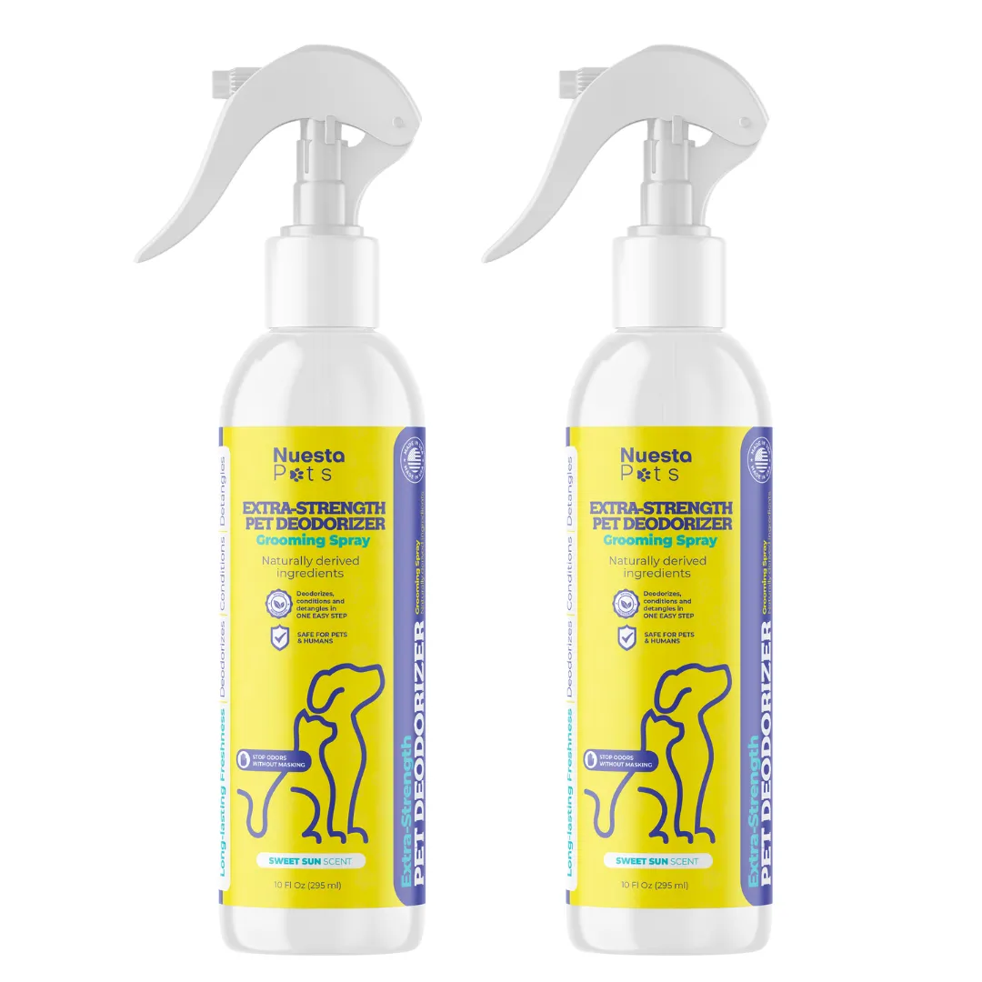 Extra-Strength Pet Deodorizer Grooming Spray