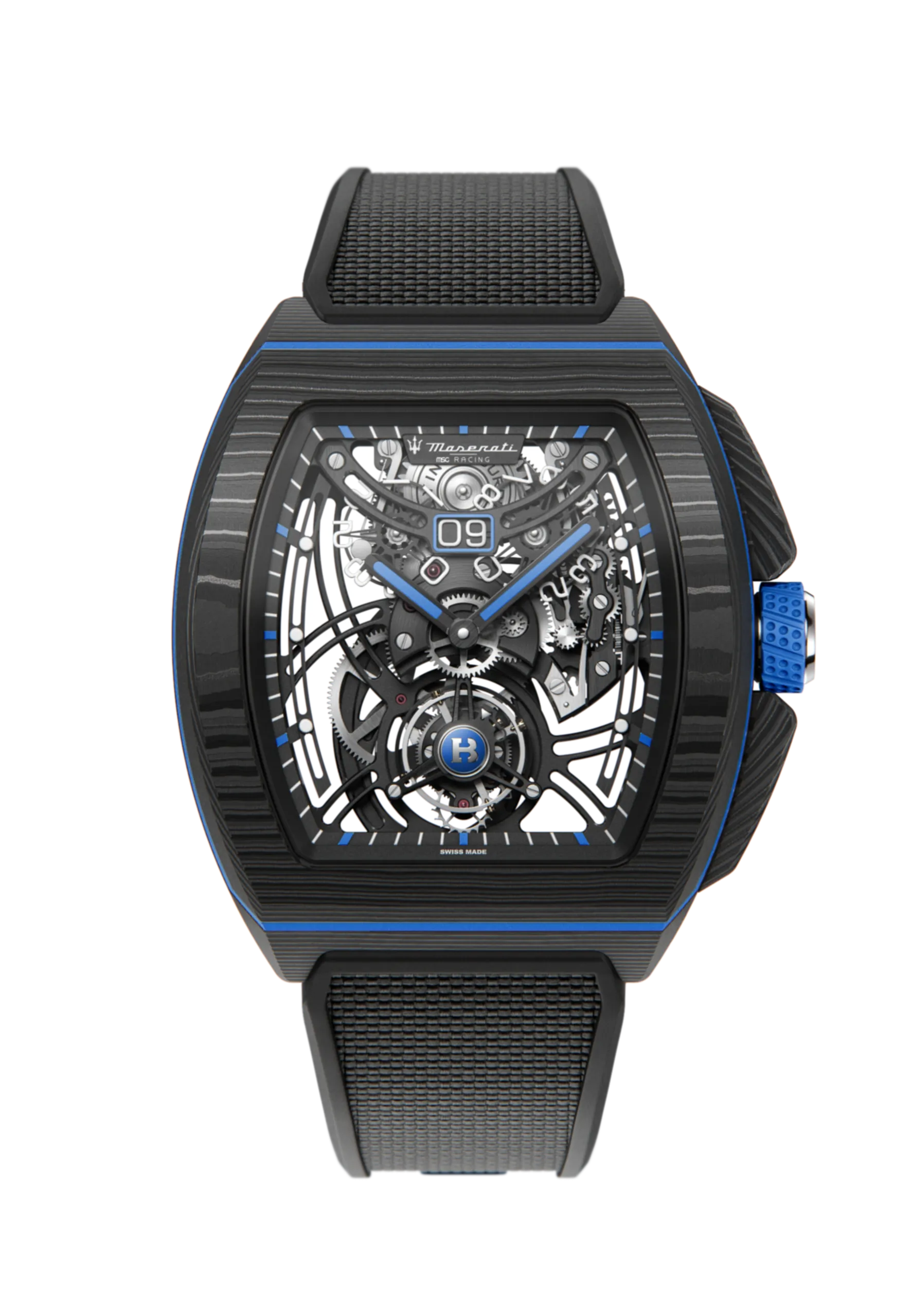 Flying Tourbillon Grande Date Maserati MSG Racing - Carbon Limited Edition
