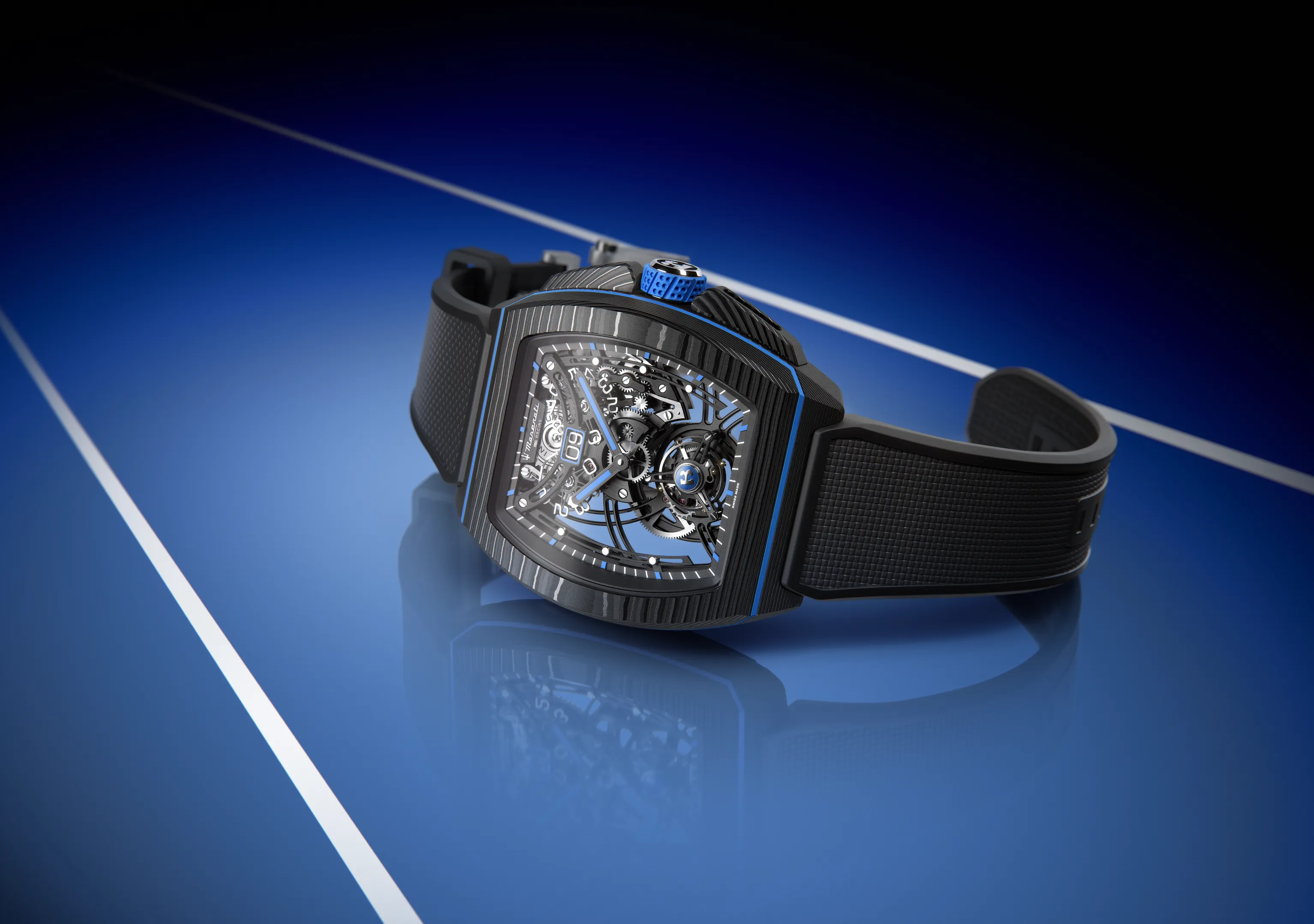 Flying Tourbillon Grande Date Maserati MSG Racing - Carbon Limited Edition