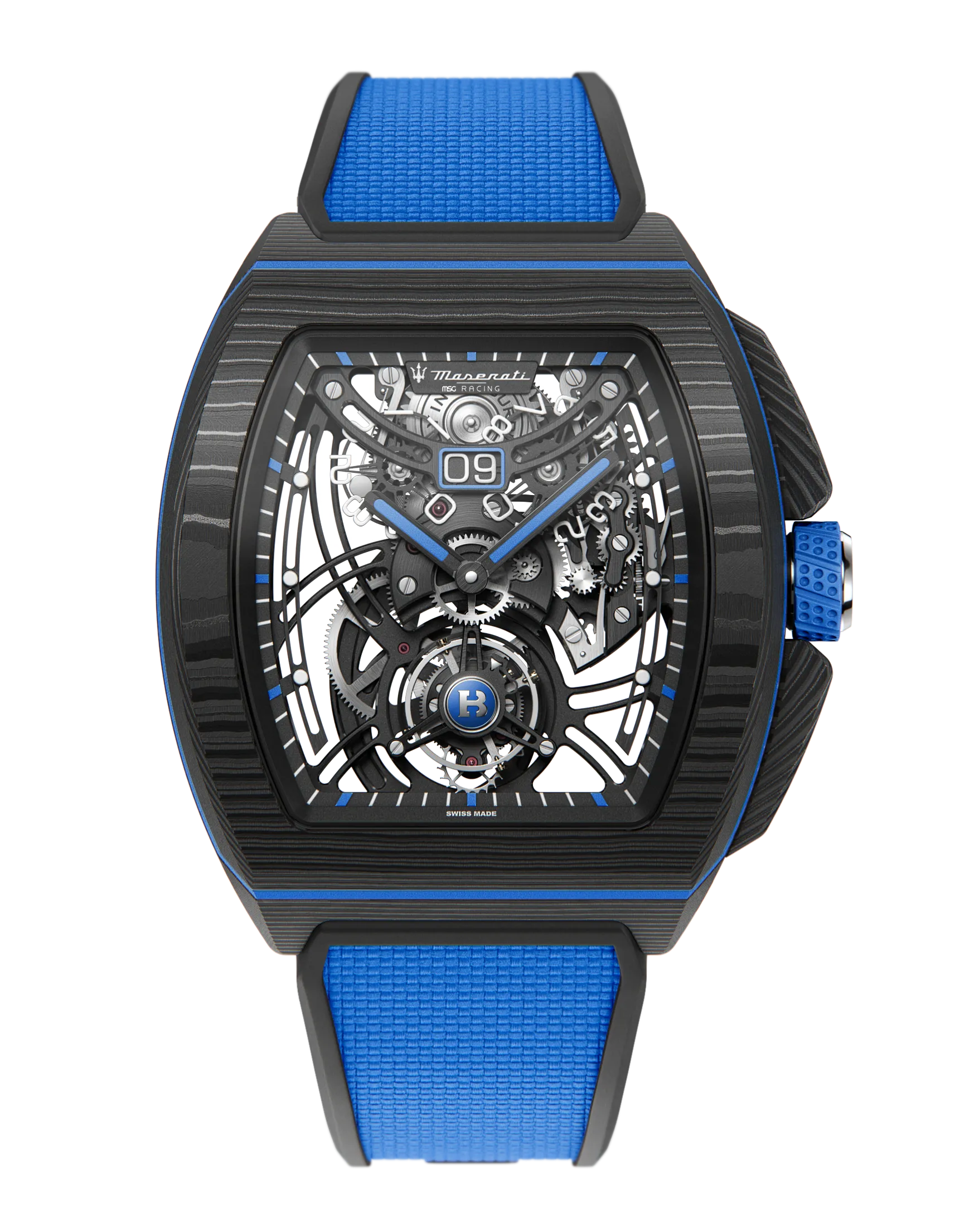Flying Tourbillon Grande Date Maserati MSG Racing - Carbon Limited Edition