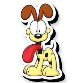 Garfield Odie Funky Chunky Magnet