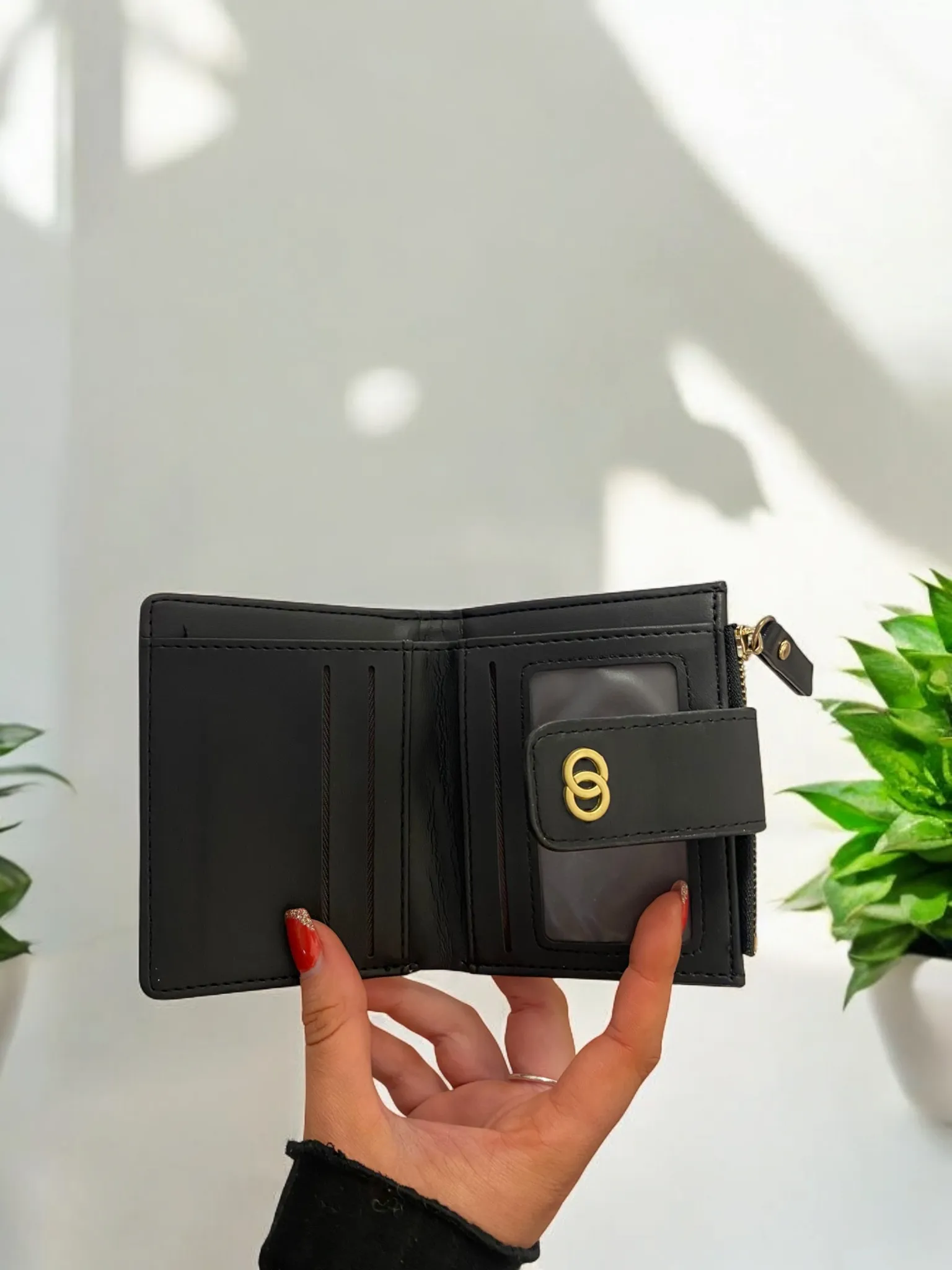 Gia black wallet