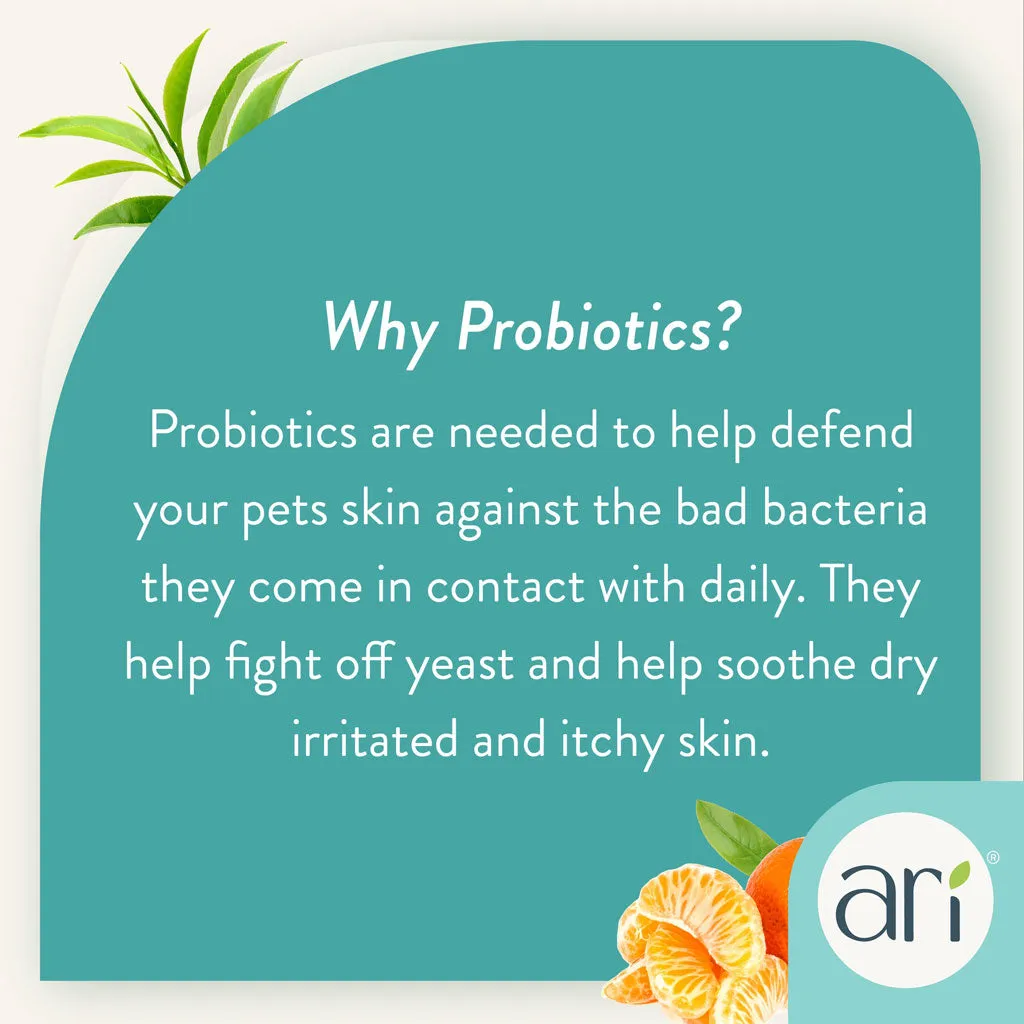 Health Extension Ari Probiotic Deodorizer Spray Green Tea & Mandarin For Dogs, 8-oz
