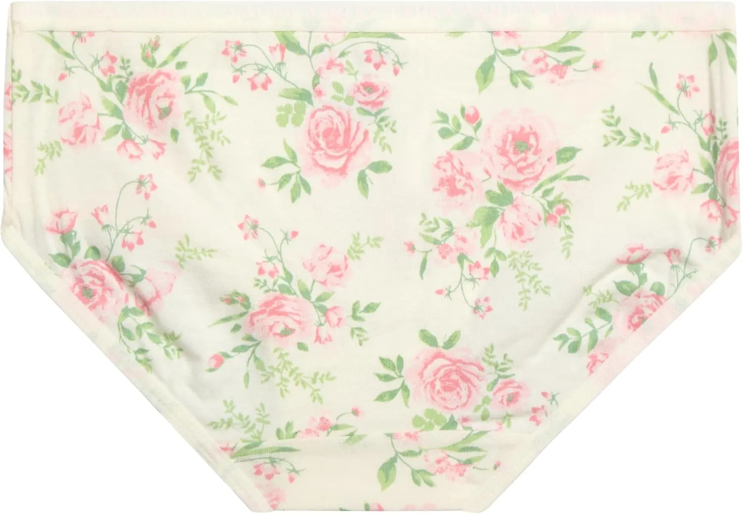 Laura Ashley Girls Underwear - 5 Pack Soft Stretch Breathable Panties for Girls - Lightweight Cotton Panties (Size: 4-12)