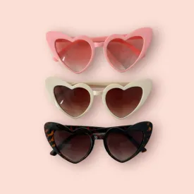 Lovelina | Heart Shape Sunglasses - SULAYA: Assorted