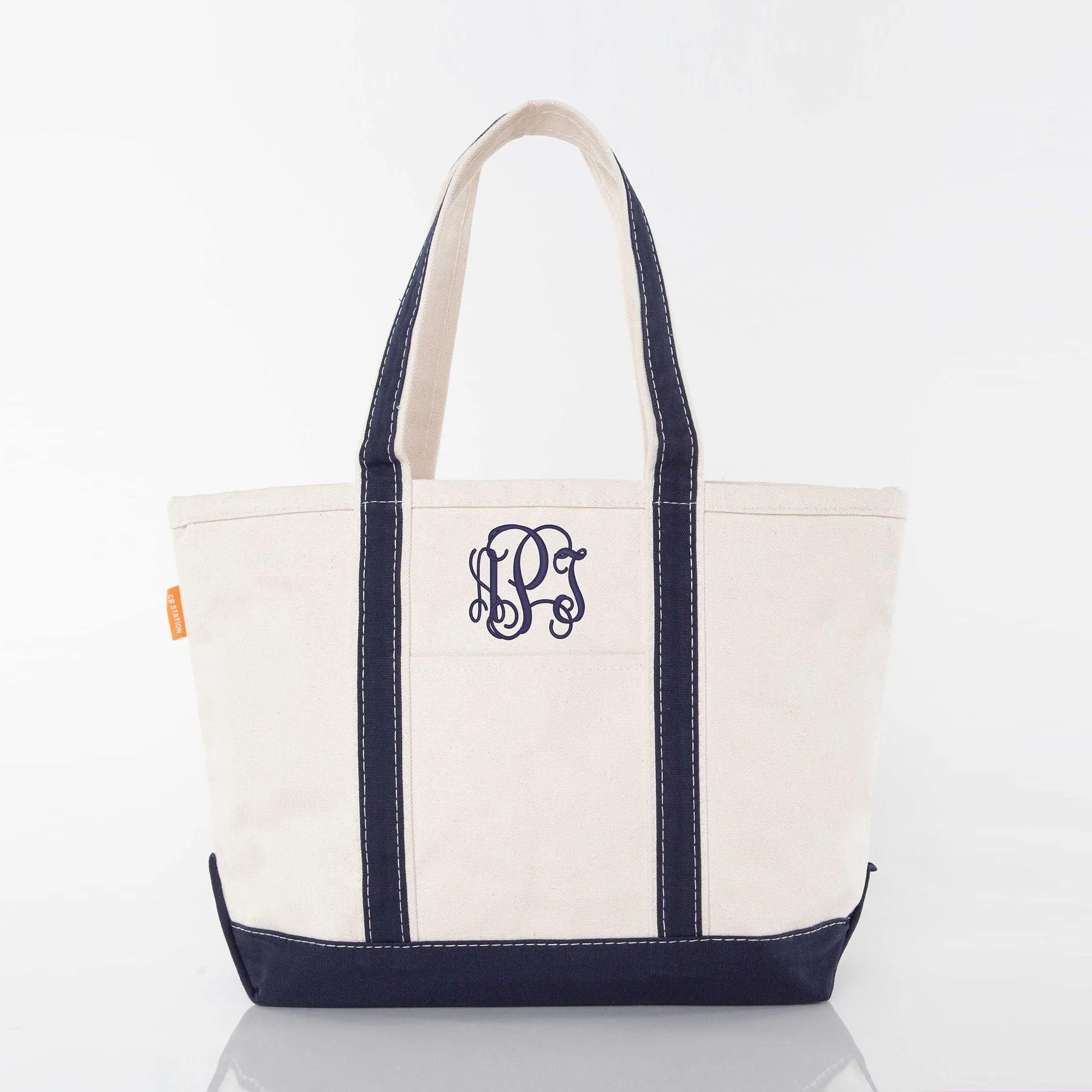 Medium Canvas Boat Tote-Various Colors