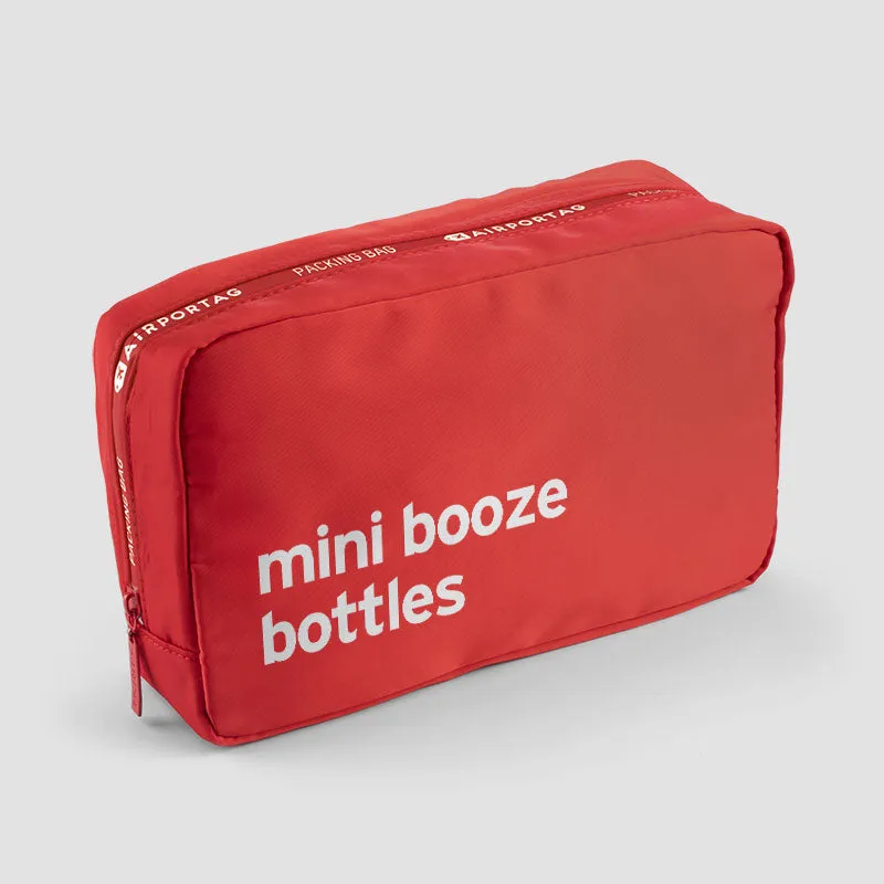 Mini Booze Bottles - Packing Bag