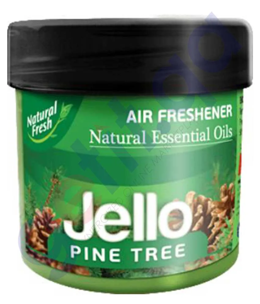 NATURAL FRESH AIR FRESHENER NATURAL ESSENTIAL OIL JELLO BREEZE 100GMS