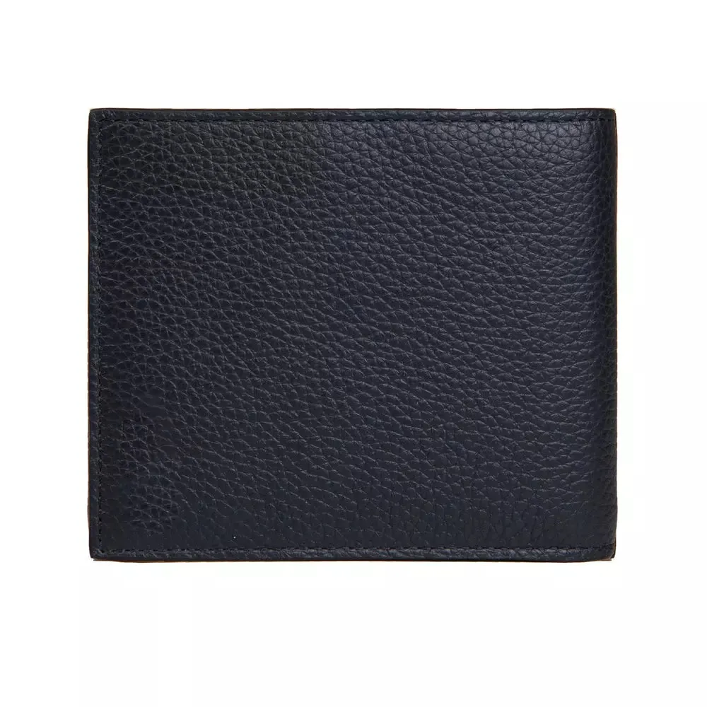 Neil Barrett Blue Leather Men's Wallet