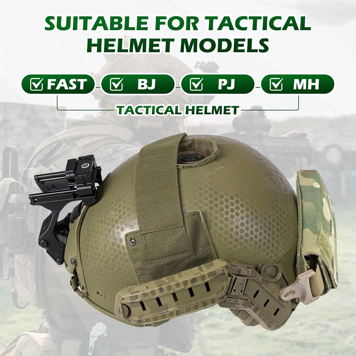 Nvg CounterweightTactical Helmet AccessoriesHelmet Counterbalance Weight Bag for Fast BJ PJ MH Tactical Helmets