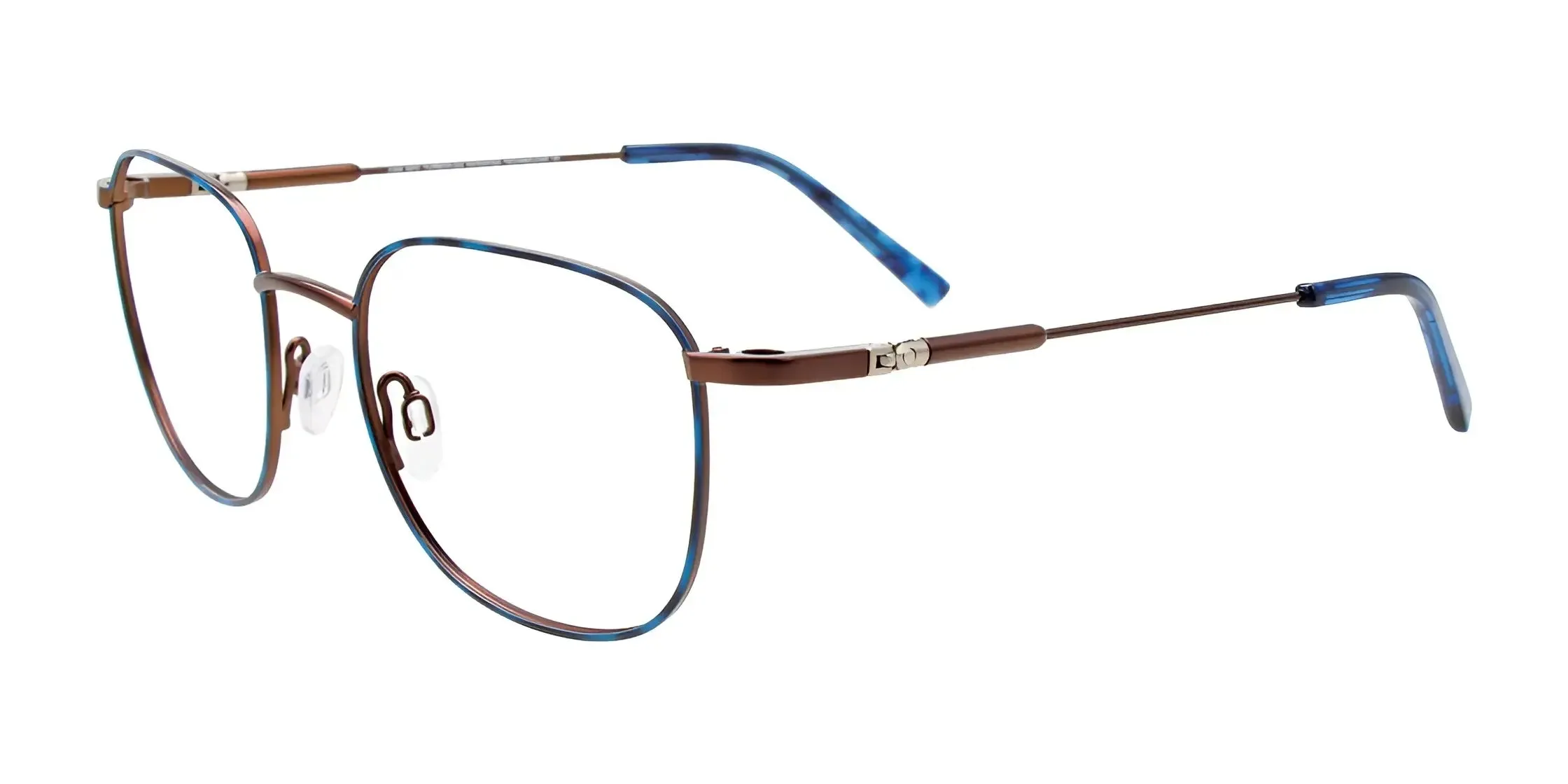 OAK NYC O3021 Eyeglasses with Clip-on Sunglasses | Size 50