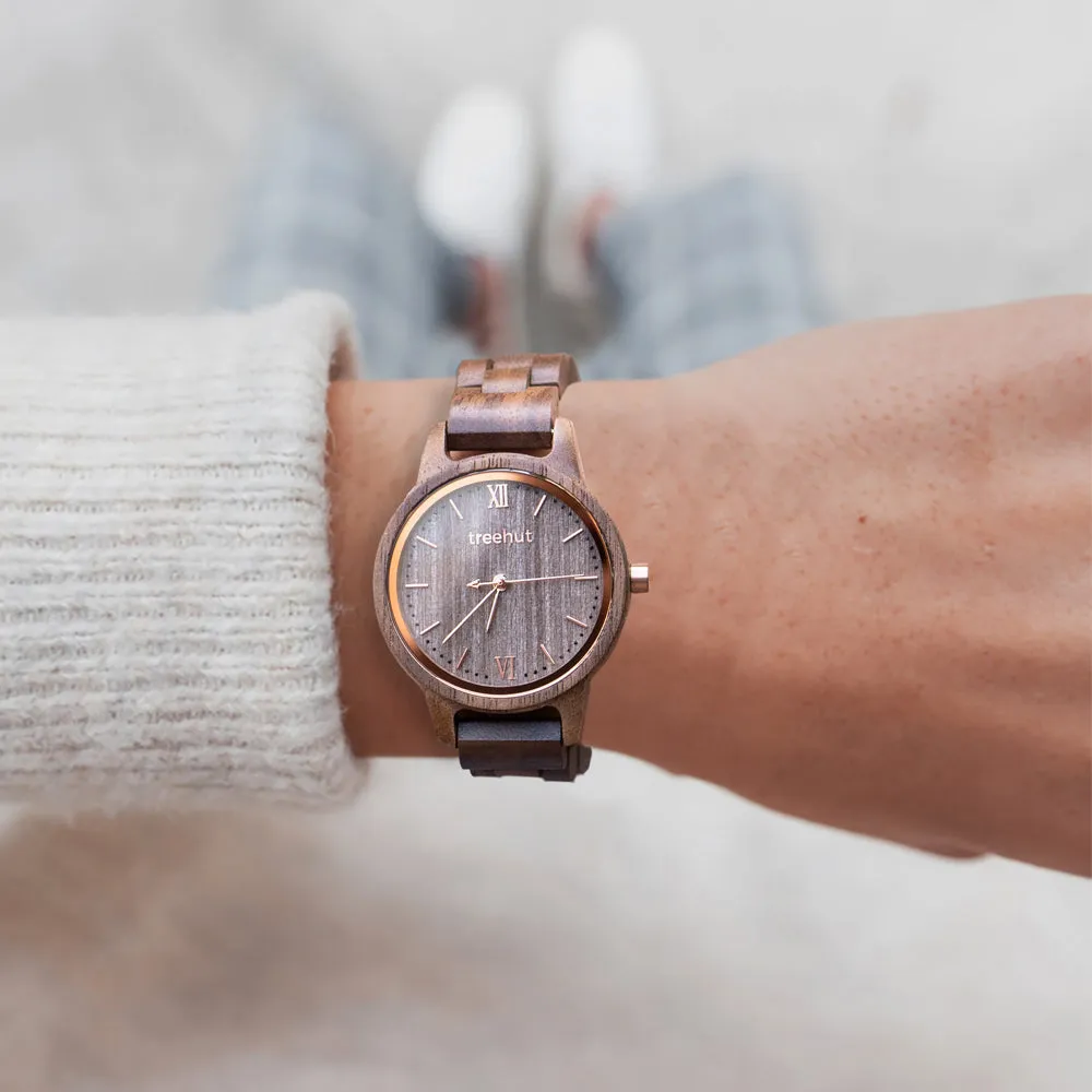 Odyssey Women's Walnut Rose Gold