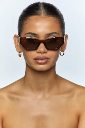 PETA   JAIN Lana Sunglasses Brown