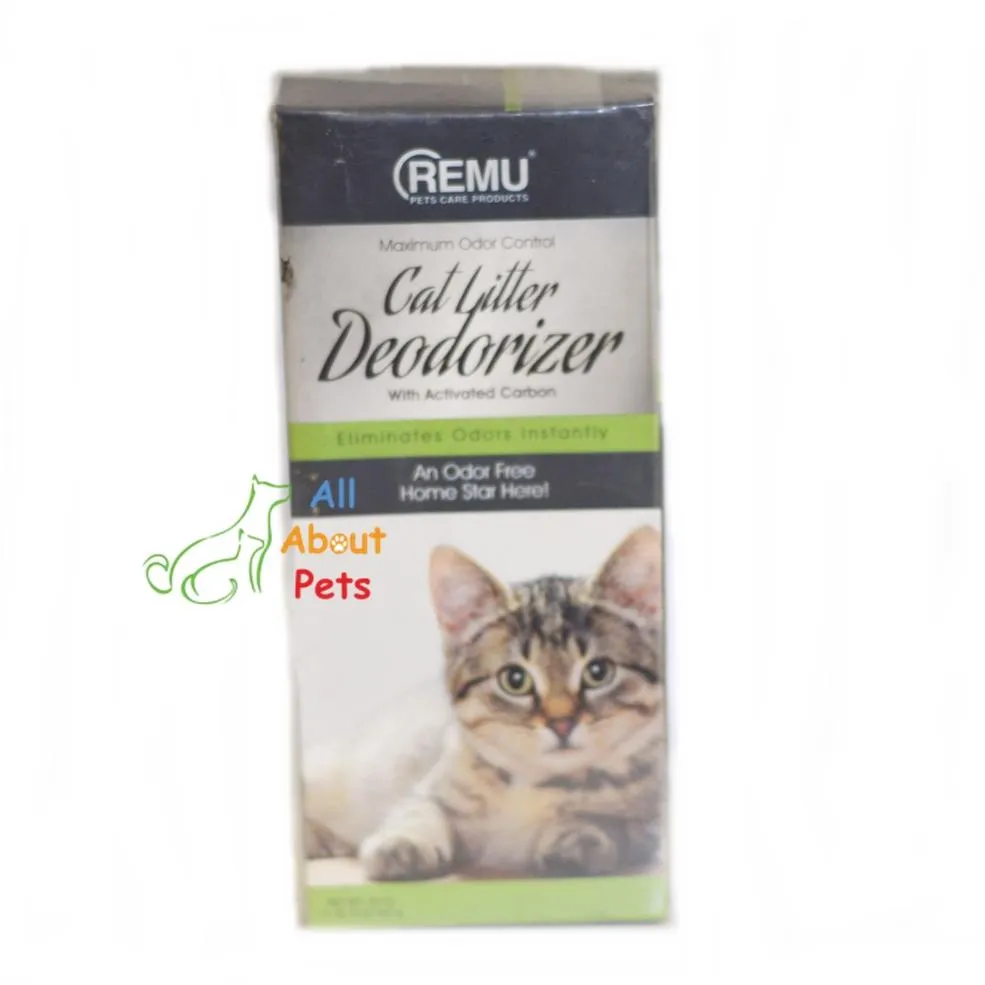 Remu Cat Litter Deodorizer with Activated Carbon