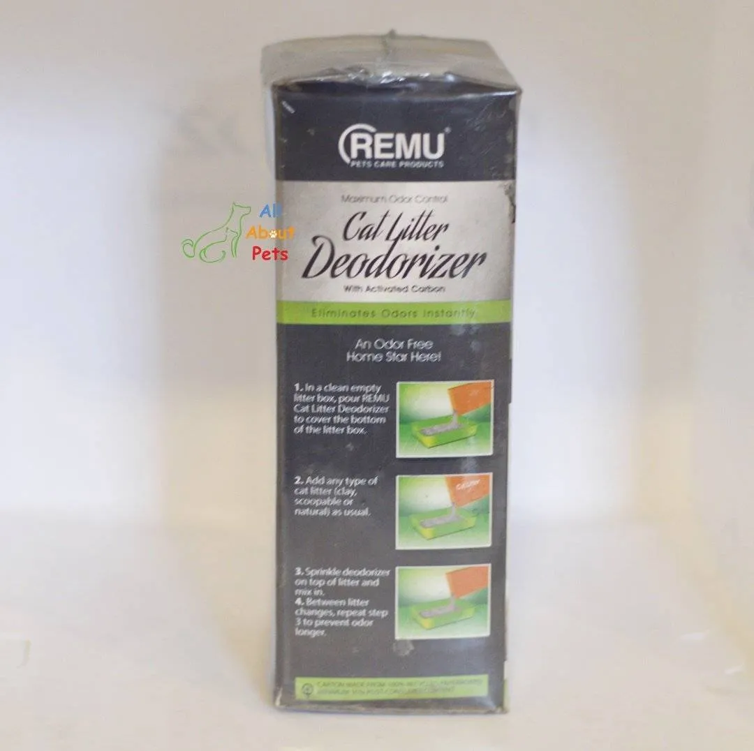 Remu Cat Litter Deodorizer with Activated Carbon