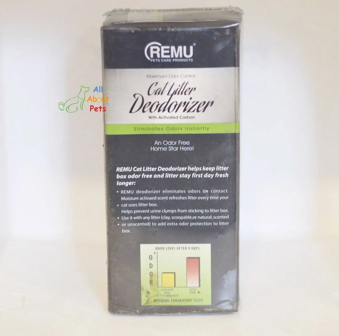 Remu Cat Litter Deodorizer with Activated Carbon