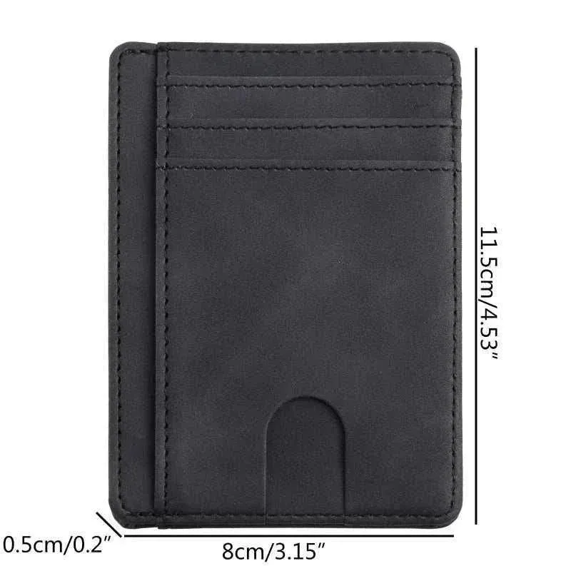 RFID Blocking Leather Wallet | Compact & Stylish Accessory - MCW001