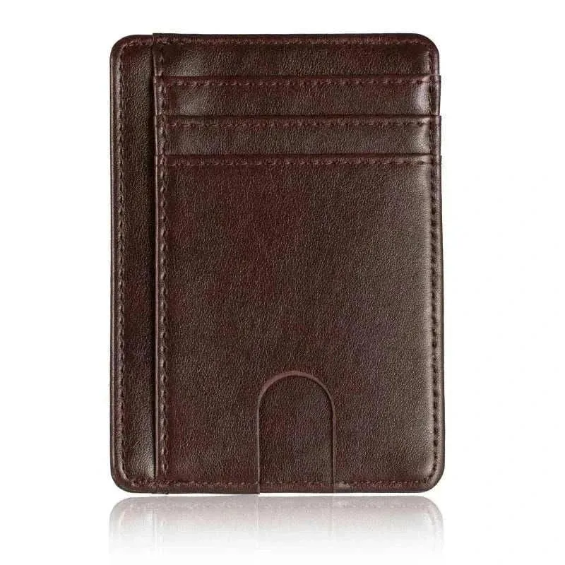 RFID Blocking Leather Wallet | Compact & Stylish Accessory - MCW001