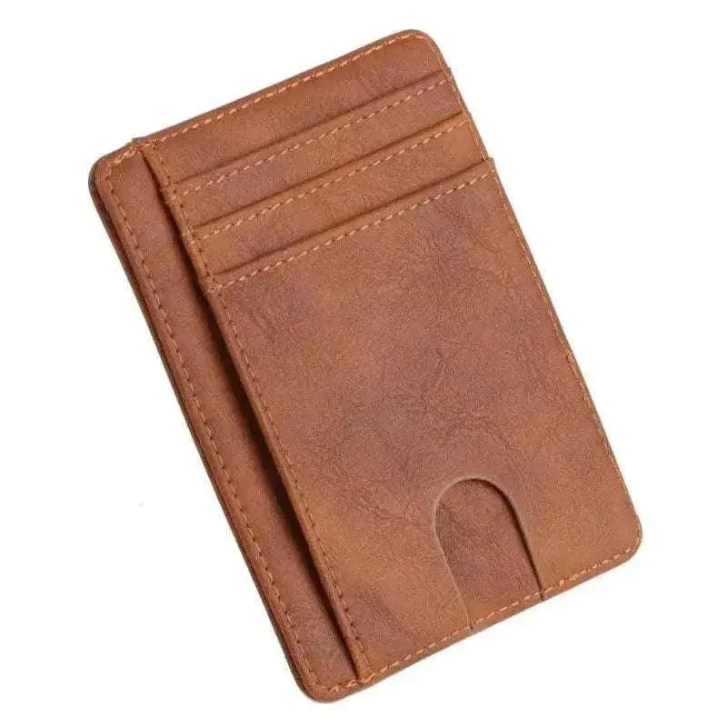 RFID Blocking Leather Wallet | Compact & Stylish Accessory - MCW001