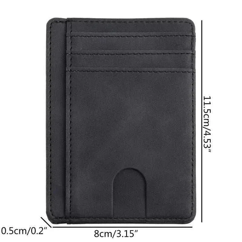 RFID Blocking Leather Wallet | Compact & Stylish Accessory - MCW001