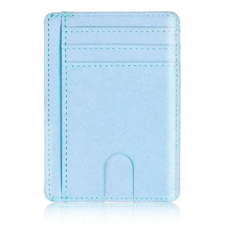 RFID Blocking Leather Wallet | Compact & Stylish Accessory - MCW001